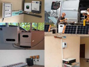 Sistema de energía solar Xindun de China