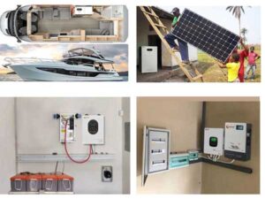 6.3 kw off grid hybrid systems solar case