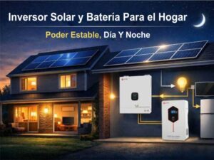 Sistema de energía solar Xindun de China