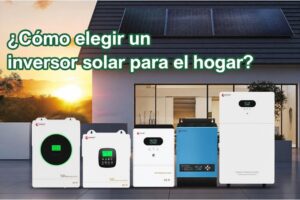cómo elegir un inversor para el hogar