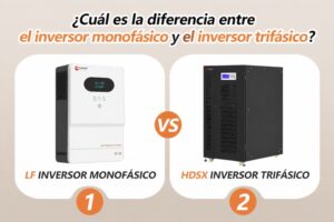 diferencia entre inversor monofásico e inversor trifásico