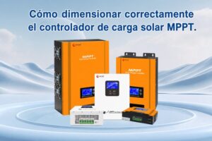 dimensionamiento del controlador de carga solar MPPT