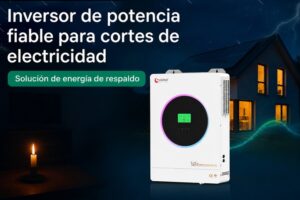 inversor de potencia para cortes de electricidad