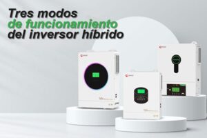 modos de funcionamiento del inversor híbrido