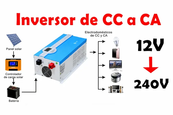 cómo convertir 12v dc a 240v ac cómo convertir 12v dc a 240v ac