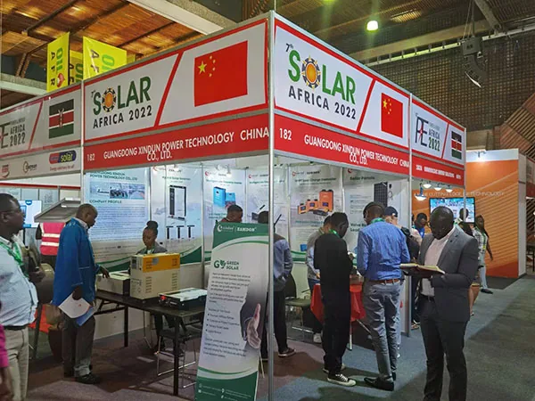Exposición de energía solar en Kenia - xindun zamdon