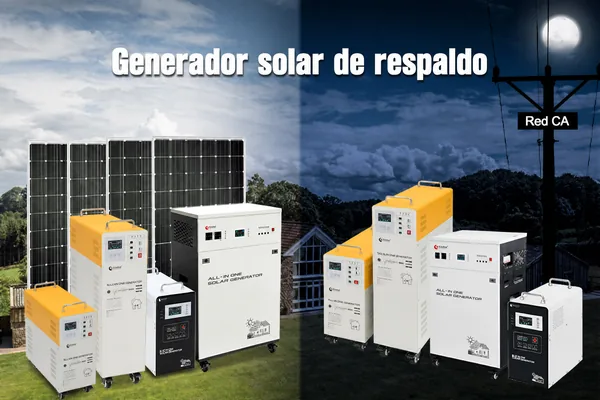 Generador solar de reserva Xindun Generador solar de reserva Xindun