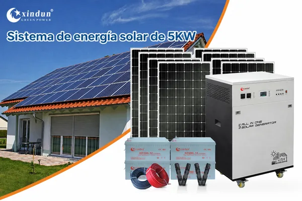 ¿Cuánta energía produce un sistema solar de 5 kw? ¿Cuánta energía produce un sistema solar de 5 kw?