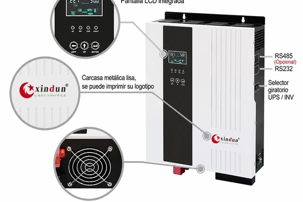 inversor solar hp sin bateria