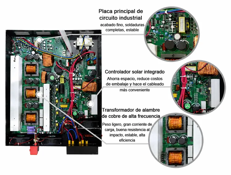 inversor solar hp sin bateria