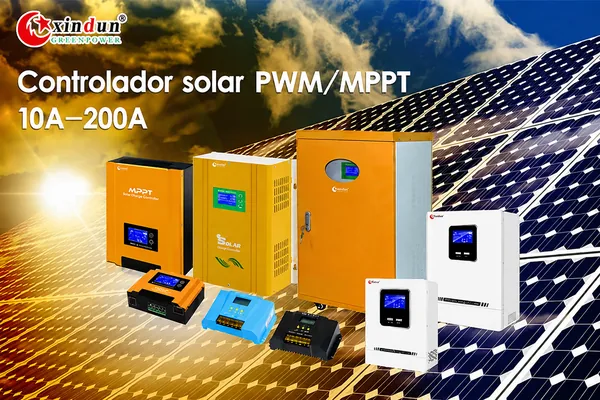Controlador de carga solar MPPT/PWM 10A-200A