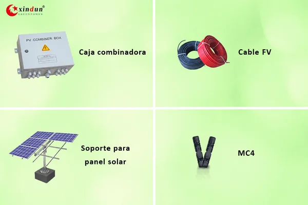 accesorios del sistema solar 20kw accesorios del sistema solar 20kw