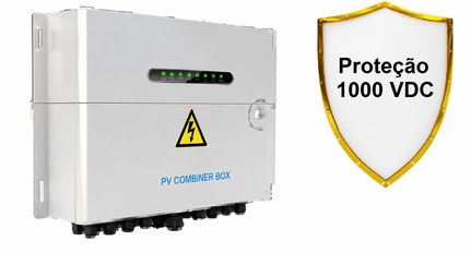 sistema solar plug and play 5000w - caixa combinadora PV sistema solar plug and play 5000w - caixa combinadora PV