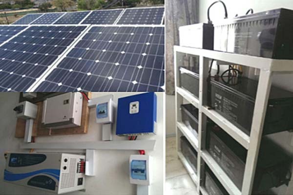 Características del sistema de generación de energía fotovoltaica off-grid