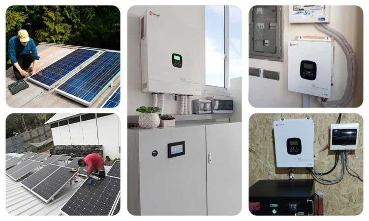 Cas d'installation du système solaire 10.3kw Cas d'installation du système solaire 10.3kw