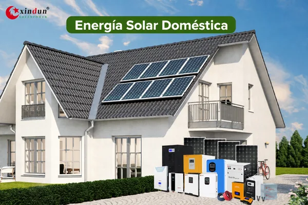 ¿Cómo funciona la energía solar doméstica? ¿Cómo funciona la energía solar doméstica?