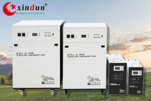Sistema de energía solar Xindun de China comprar-bateria-inversor