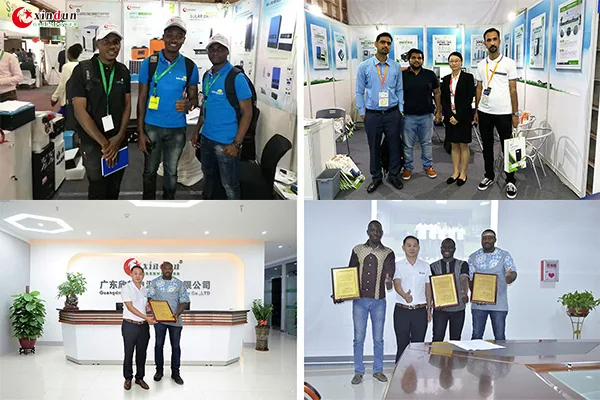Cooperación con el fabricante de inversores solares Xindun Power.