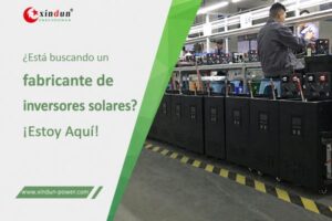 ¿Está buscando un fabricante de inversores solares?