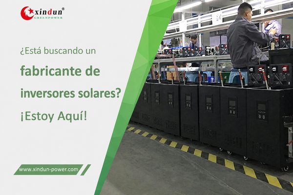 ¿Está buscando un fabricante de inversores solares?