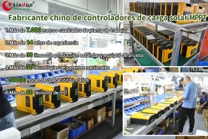 fabricante chino de controlador de carga solar mppt