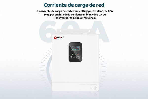 inversor con cargador de red