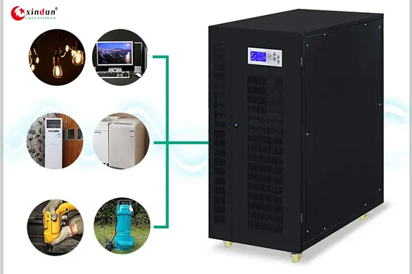 inversor de energía solar trifásico