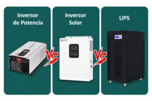 inversor de potencia vs inversor solar vs ups