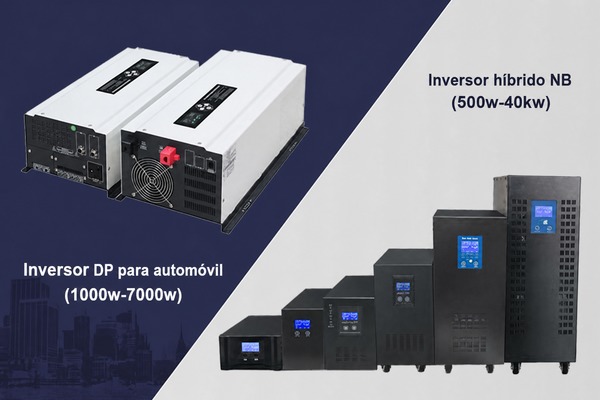 Inversor híbrido para RV e inversor de potencia para automóvil Inversor híbrido para RV e inversor de potencia para automóvil
