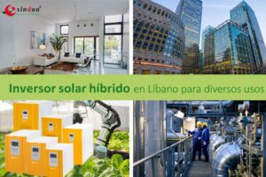 Inversor solar híbrido en Líbano para diversos usos