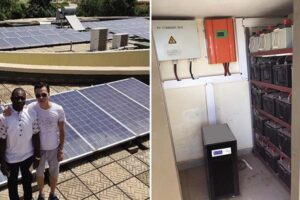 Inversor trifásico de CC 48 V a CA 380 V e inversor híbrido solar trifásico