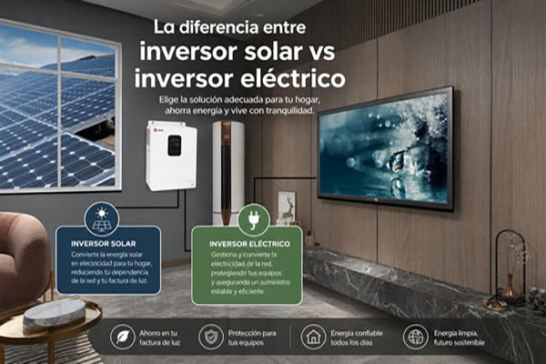 la diferencia entre inversor solar vs inversor electrico la diferencia entre inversor solar vs inversor electrico