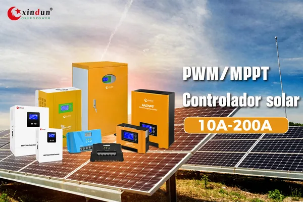 MPPT/PWM 10A-200A propósito del controlador de carga en panel solar