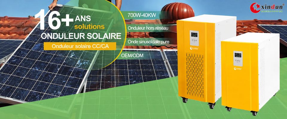 Onduleur solaire DC à AC