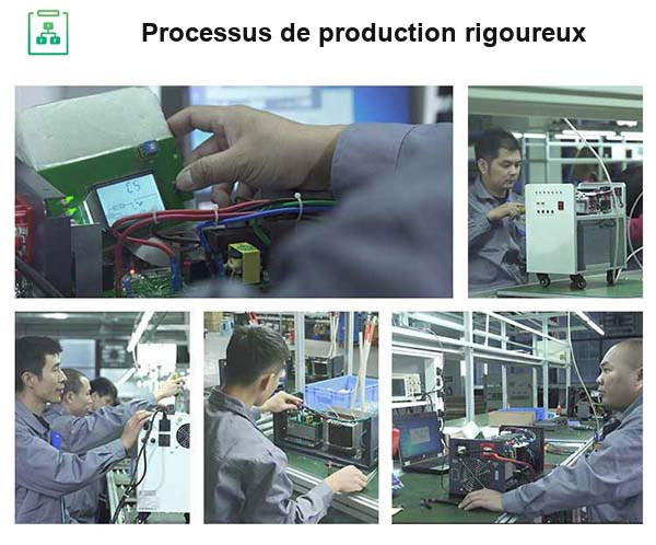processus de production des onduleurs hybrides Xindun processus de production des onduleurs hybrides Xindun