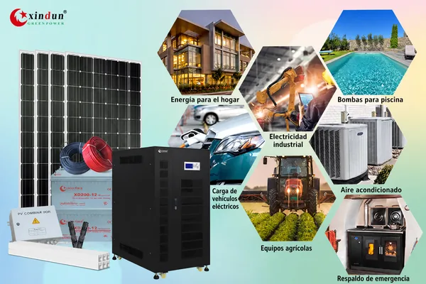 ¿Qué puede funcionar con un sistema solar de 10 kw?
