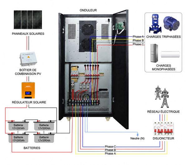 Schéma de câblage 40kva-80kva Schéma de câblage 40kva-80kva