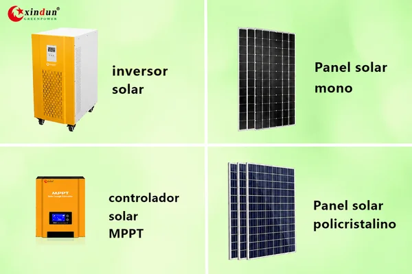Sistema solar de 20kw-inversor solar de 20kw, controlador solar, panel solar Sistema solar de 20kw-inversor solar de 20kw, controlador solar, panel solar