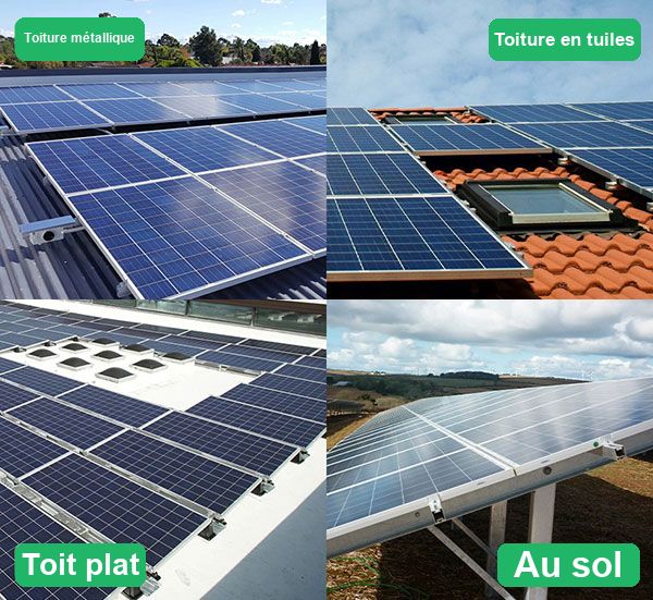 Système de générateur solaire 5000w lifepo4 Système de générateur solaire 5000w lifepo4