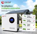 Techo de hierro, techo de tejas, techo plano, suelo