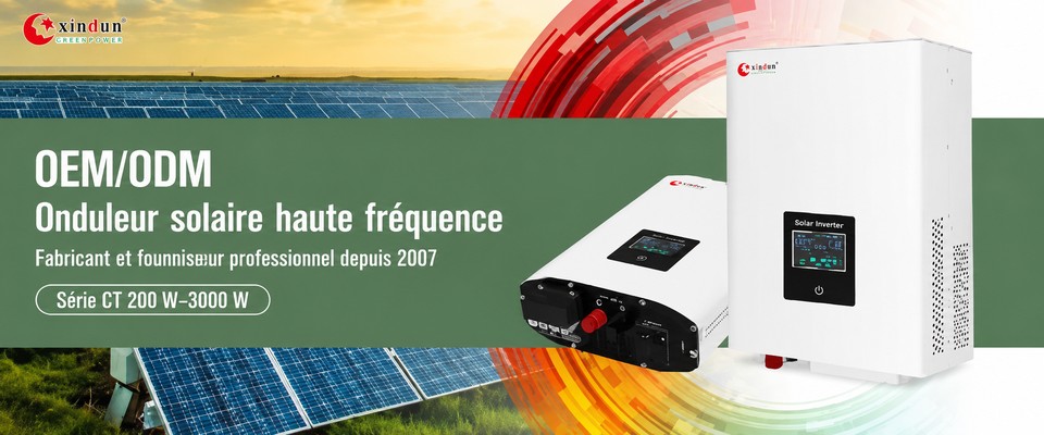 Xindun hors réseau onduleur photovoltaïque