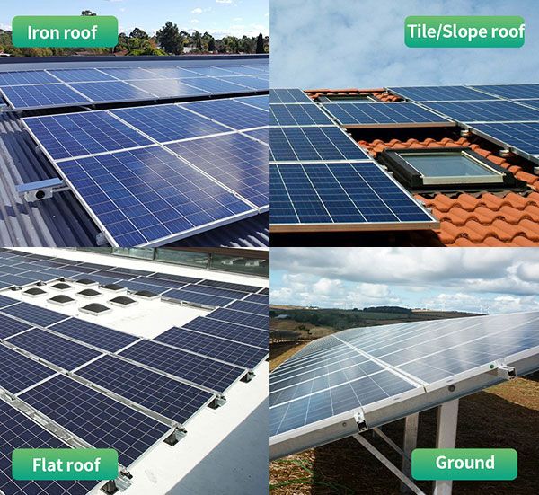 ソーラー架台付き48vソーラーシステム