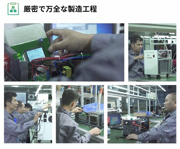 リチウムバッテリー用MPPTチャージコントローラー製造工程