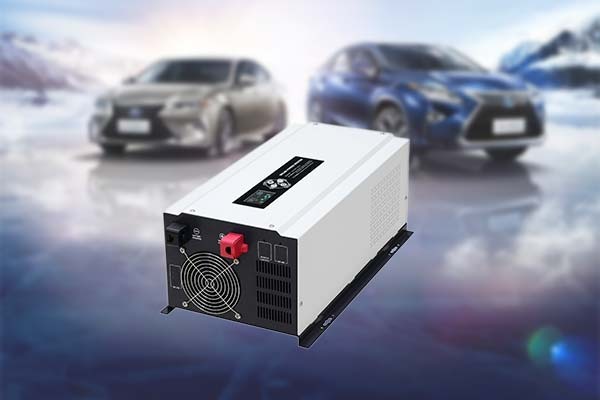 Cargador inversor de corriente CC 12 V a CA 220 V 1000 W para coche
