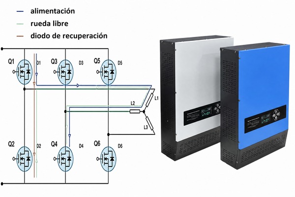 ¿Cómo funciona un cargador de inversor solar de onda sinusoidal pura?