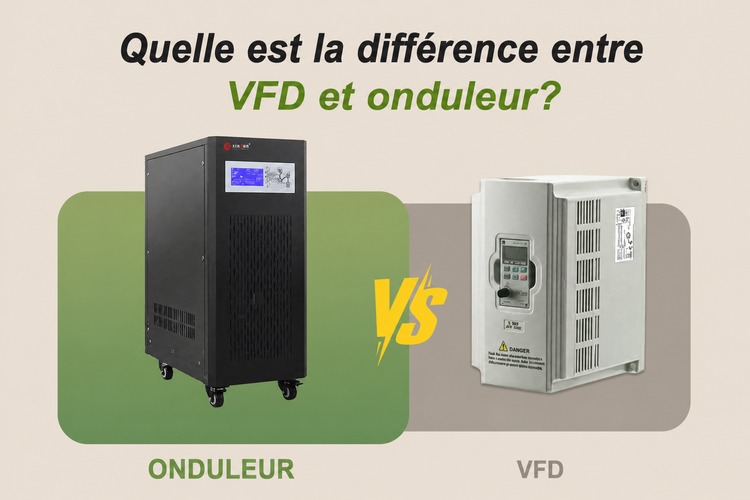 difference entre VFD et onduleur