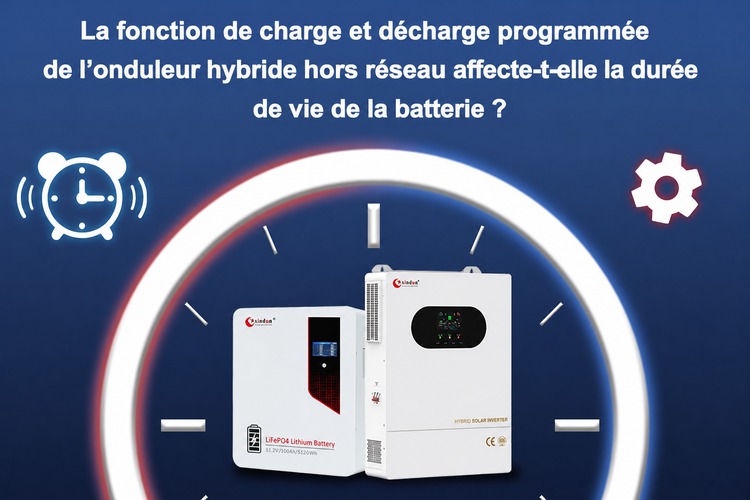 durée de vie de la batterie de l'onduleur