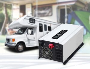 El uso del cargador inversor de corriente para autocaravana/camión