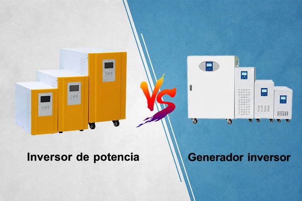 Inversor de corriente frente a generador inversor