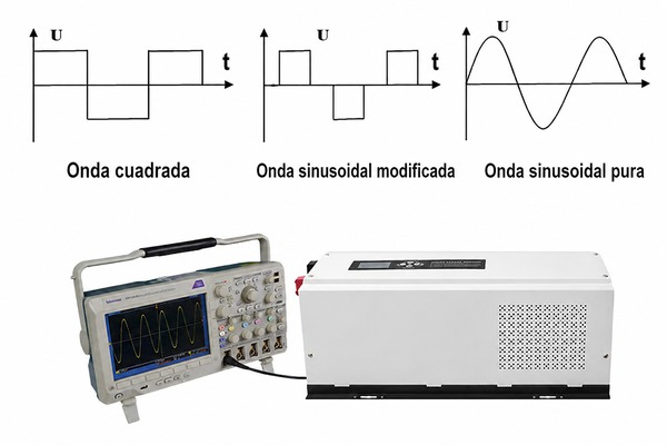 Inversor de onda sinusoidal pura vs. inversor de onda cuadrada vs onda sinusoidal modificada